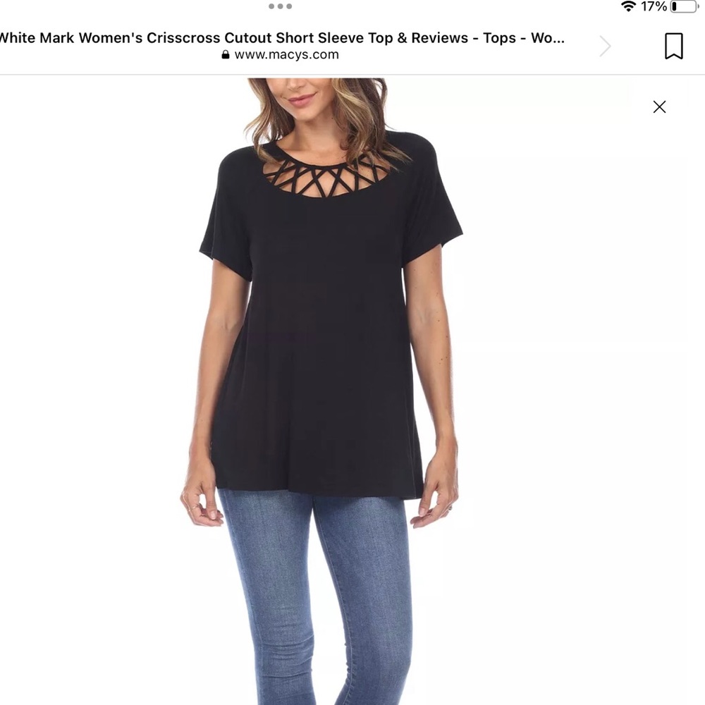 Black Tunic Top